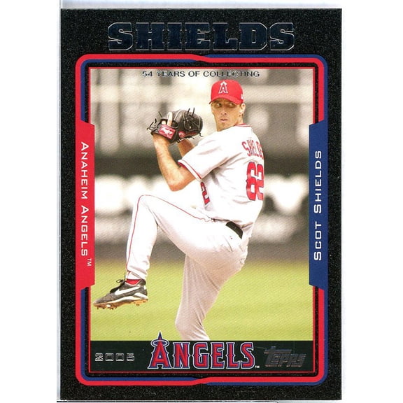 Scot Shields Card 2005 Topps Black #65