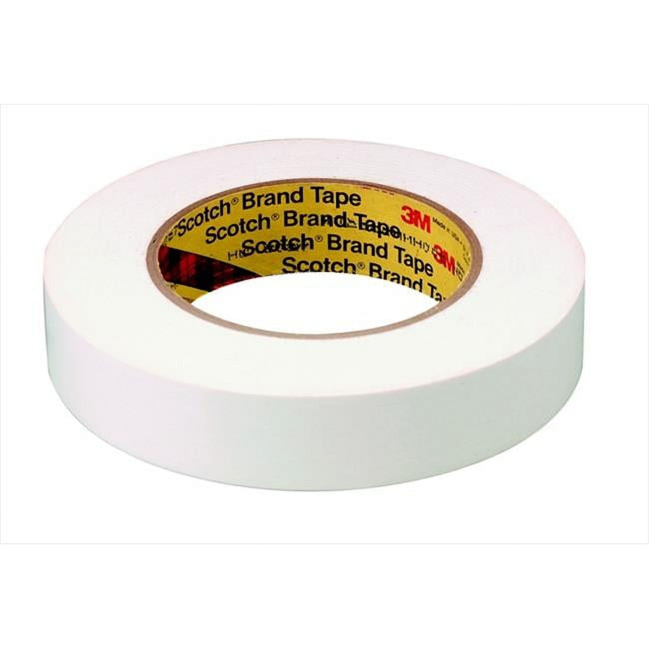 Scotch 002391 1 In. x 60 Yard Rubber Printable Pressure Sensitive  Self-Adhesive Artists Tape, White 