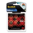 thumbnail image 1 of Scotch-2PK Restickable Mounting Tabs, Repositionable, Holds Up to 0.6 lb, 0.88 x 0.88, Clear, 18/Pack, 1 of 1