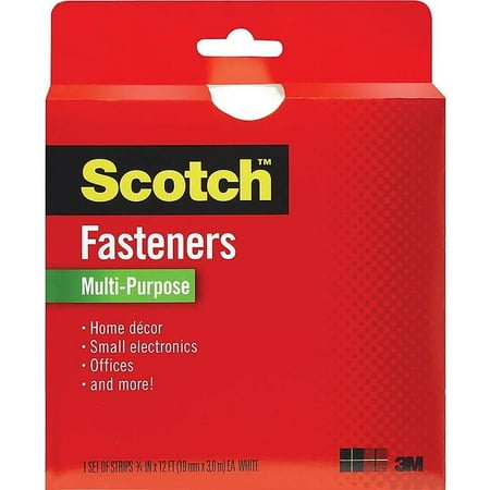 Scotch 3/4" Multi-purpose Fasteners, 12 Ft.