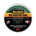 thumbnail image 1 of Scotch 35 Vinyl Electrical Color Coding Tape, 3" Core, 0.75" X 66 Ft, Green | Bundle of 10 Rolls, 1 of 4