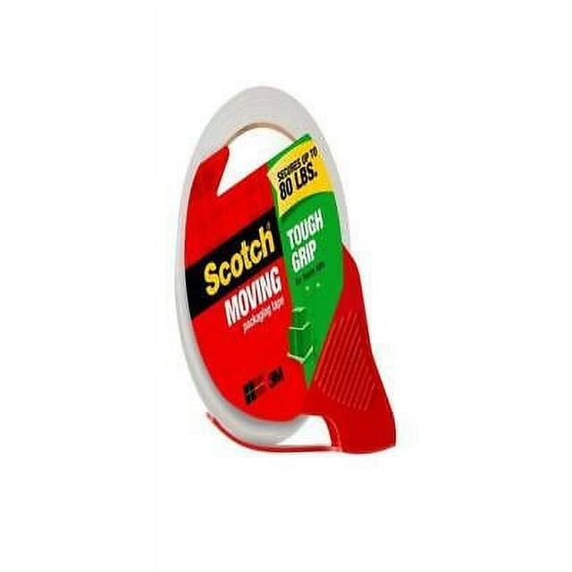 Scotch 3500SRD Tough Grip Moving Packaging Tape With Dispenser