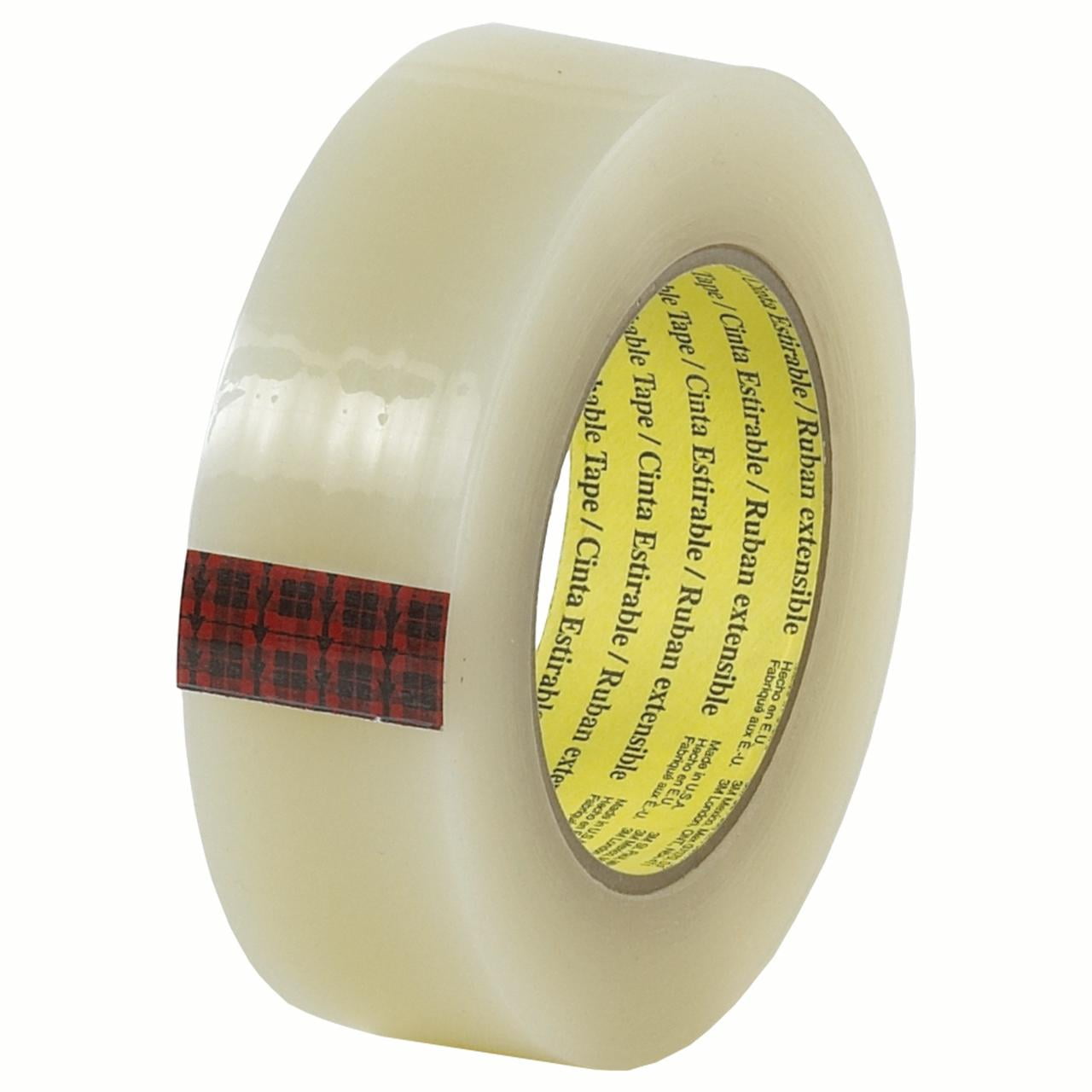 Scotch 3M 8886 Stretchable Tape 7.0 Mil 1 1/2" x 60 yds. Clear 24/Case T9668886