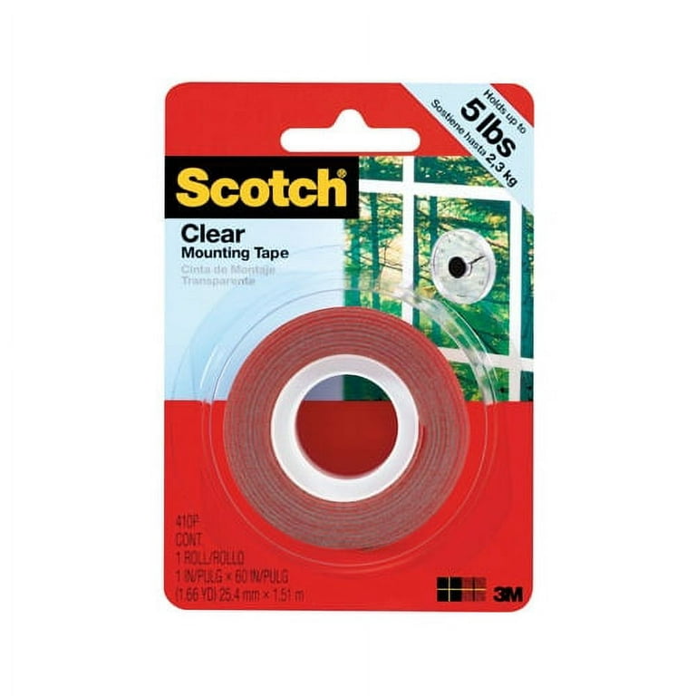 Scotch 1 in. x 1.66 yds. Permanent Double Sided Outdoor Mounting