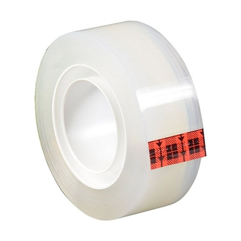 Scotch 600 Transparent Tape 1/2" X 36 Yard (12 Roll/Case)
