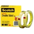 thumbnail image 1 of Scotch 665 Photo-Safe Permanent Self-Adhesive Double Sided Tape With 3 In. Core, Clear, Pack 2, 1 of 1