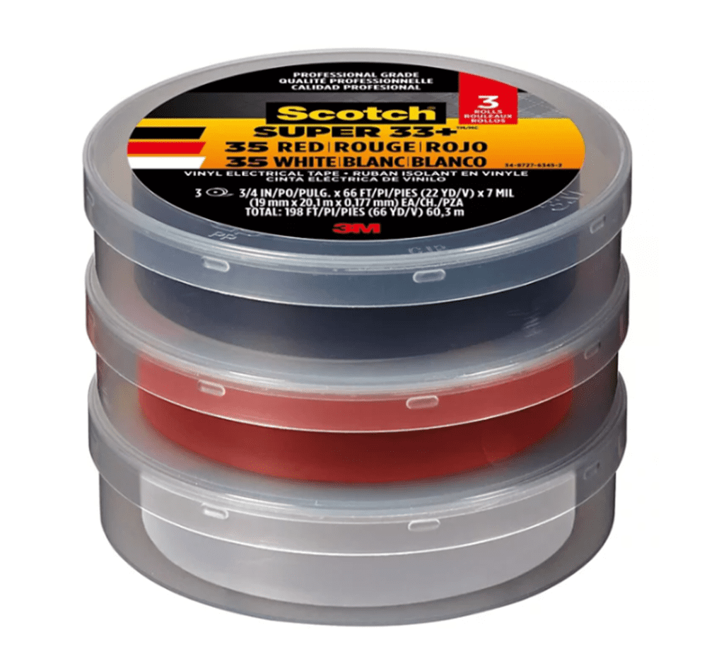 Scotch 7100092425 Super 33+ Vinyl Electrical Tape