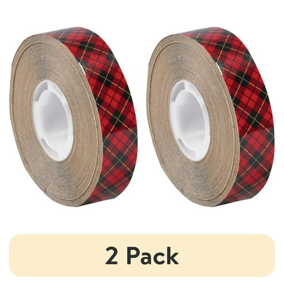 (2 pack) Scotch® 926 5.0 Mil Clr 1/2" x 36 yd Adhesive Transfer Tape, 6/CA (T9679266PK)