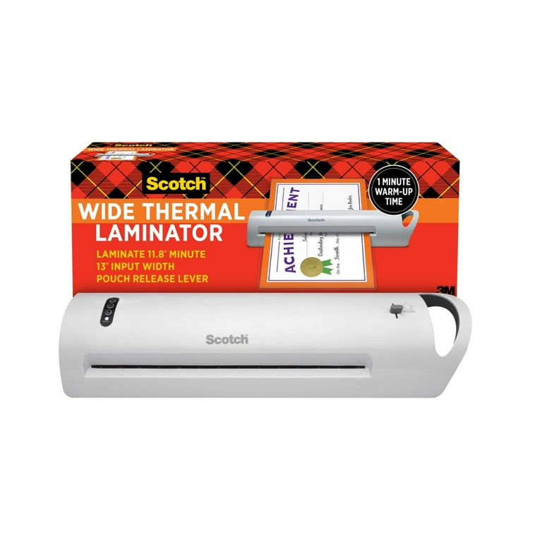 【中古】「非常に良い」Scotch TL902VP - Laminator - heat laminator - pouch - 9 in Scotch, Thermal Laminator, 13