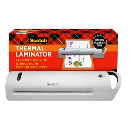 Scotch Advanced Thermal Laminator TL1302X, 13" Wide, 1 Machine