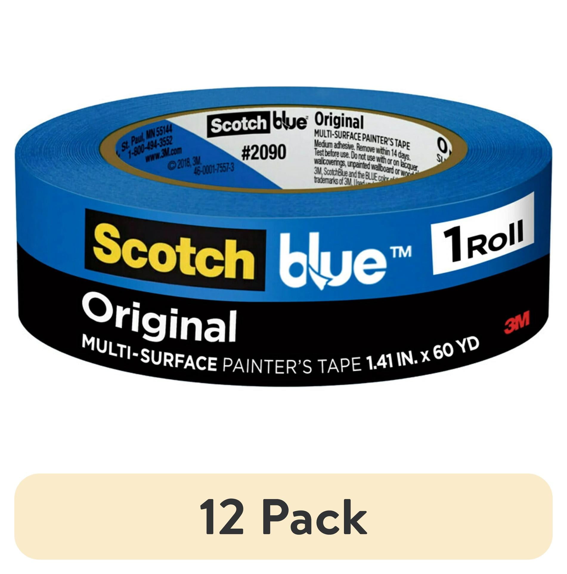 (12 pack) Scotch Blue Painter's Tape, 1.41 in. x 60 yd., 1 Pack