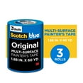 thumbnail image 1 of Scotch Blue Painter's Tape, 1.88 in. x 60 yd., 3 Pack, Original Multi-Surface, Paint Supplies, 1 of 14