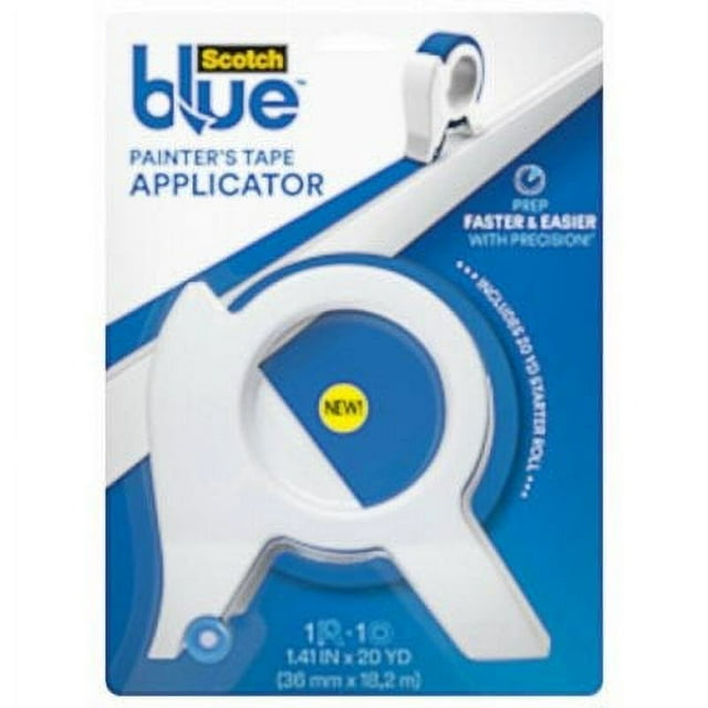 Scotch Blue Painter's Tape Applicator + 20 Yards of Tape 1 Pack