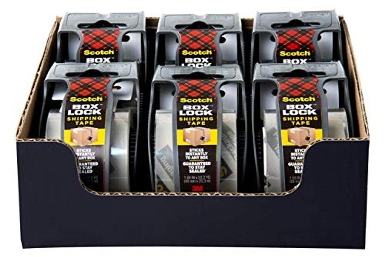 Scotch Box Lock Dispenser Packaging Tape (1956)