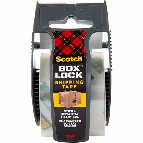 Scotch Box Lock Dispenser Packaging Tape - Small