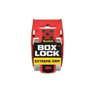 Scotch Box Lock Packaging Tape, Clear, 1.88 in. x 25.6 yd., 1.5 in. Core, 1 Total