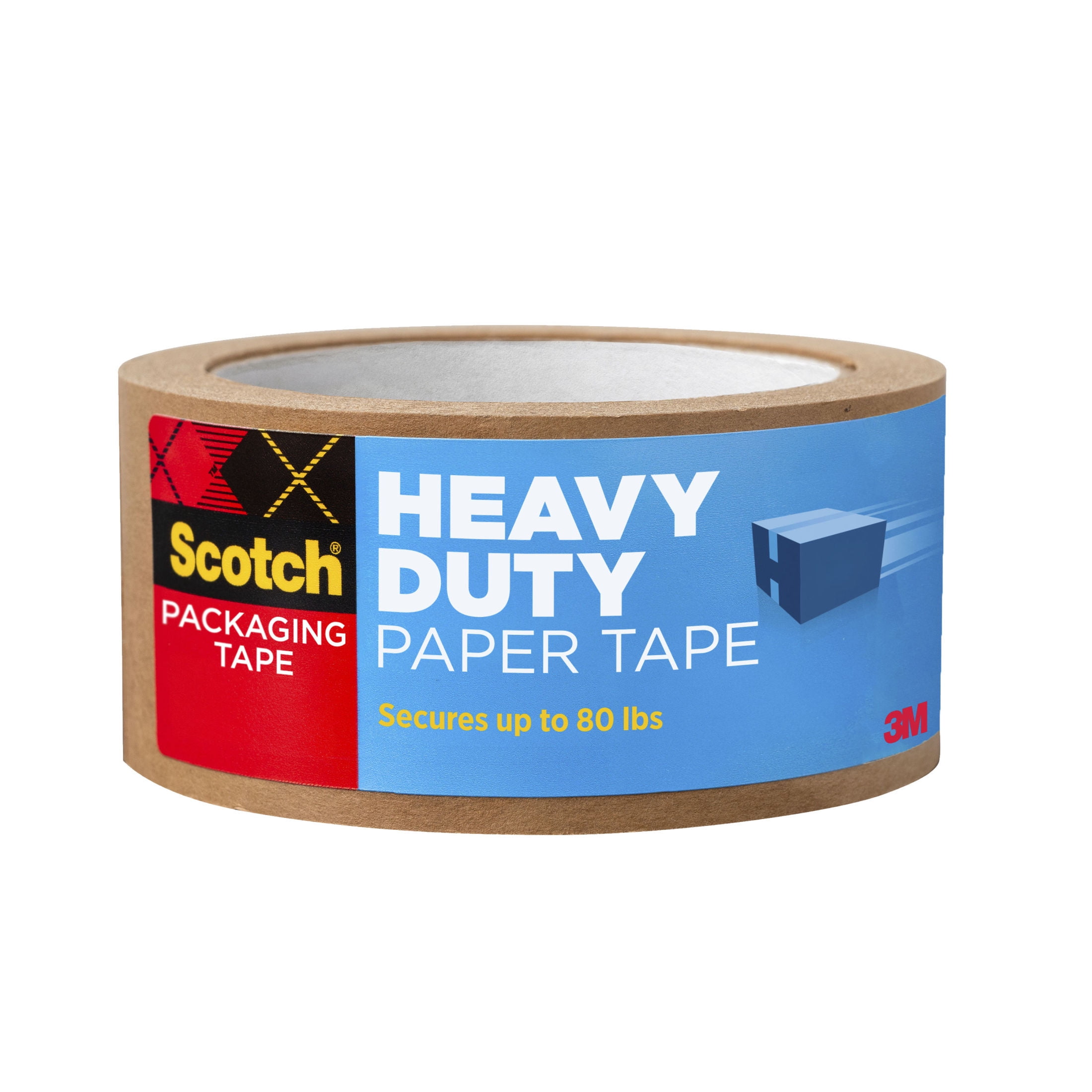 Scotch Heavy Duty Paper Packaging Tape, 1.88 in x 24.9 yd, 1 Roll