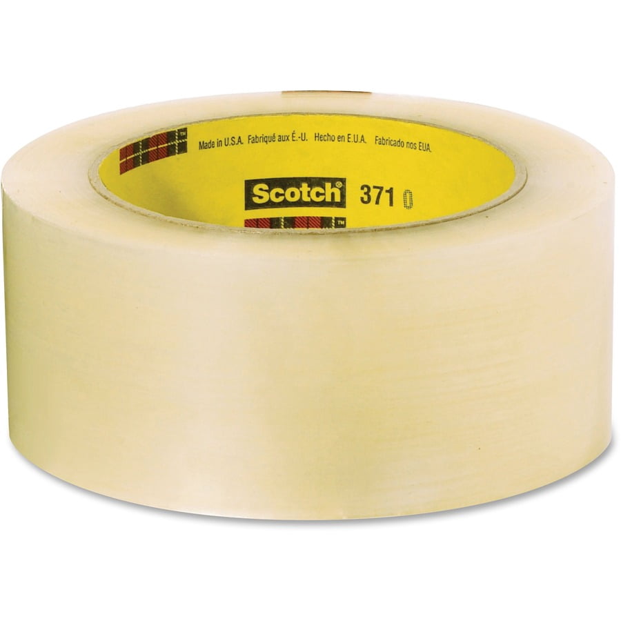 Scotch Box-Sealing Performance Tape 371, Clear, 24 / Carton (Quantity)