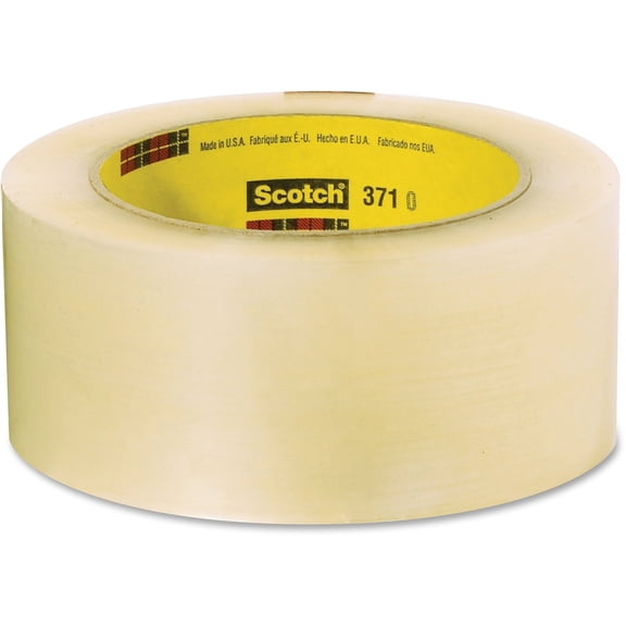 Scotch Box-Sealing Performance Tape 371, Clear, 24 / Carton (Quantity)