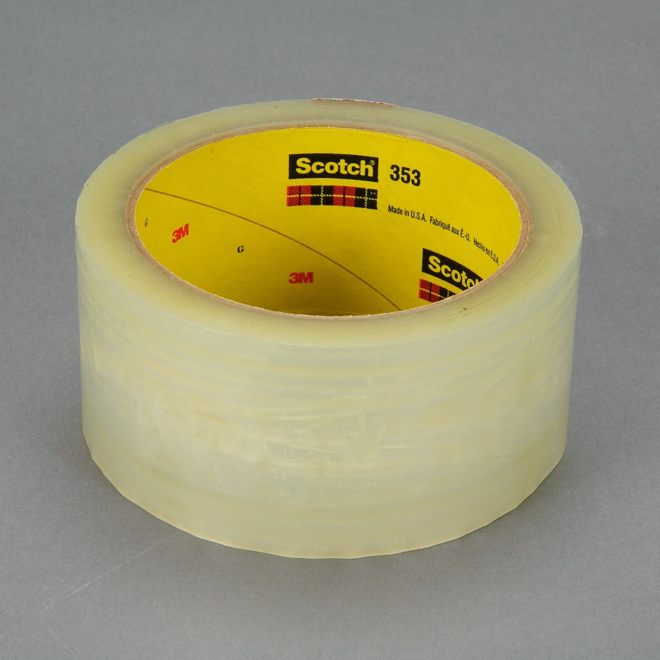 Scotch Box Sealing Tape 353 Clear, 48 mm x 50 m, 36 per case Bulk