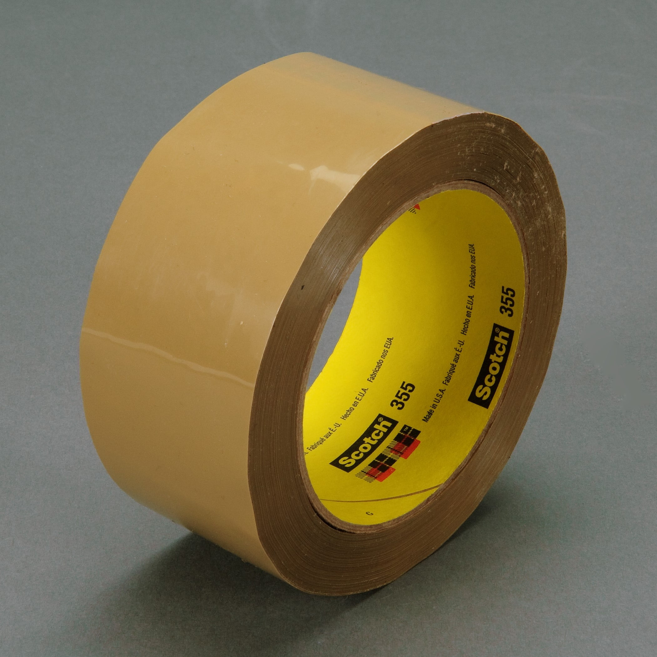 Scotch Box Sealing Tape 355 Tan, 48 mm x 50 m, 36 per case Bulk
