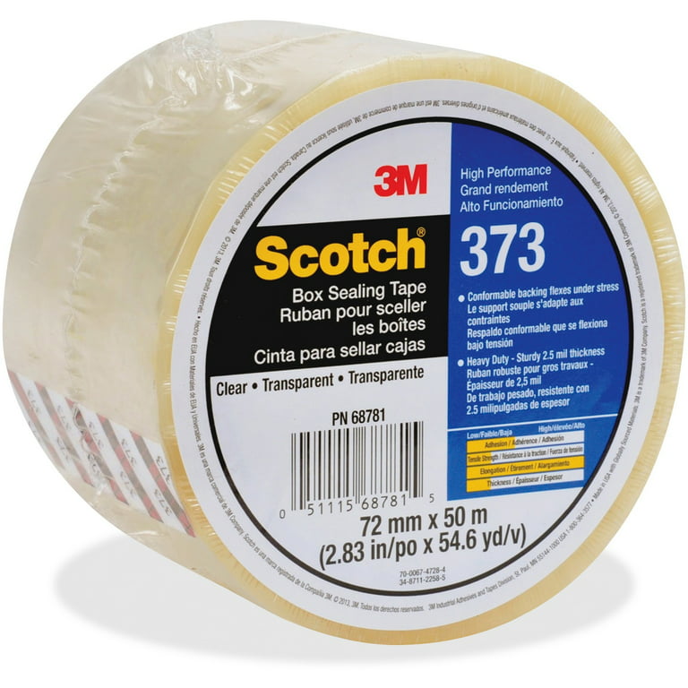 3M Scotch High Performance Packaging Tape, 2 x 800