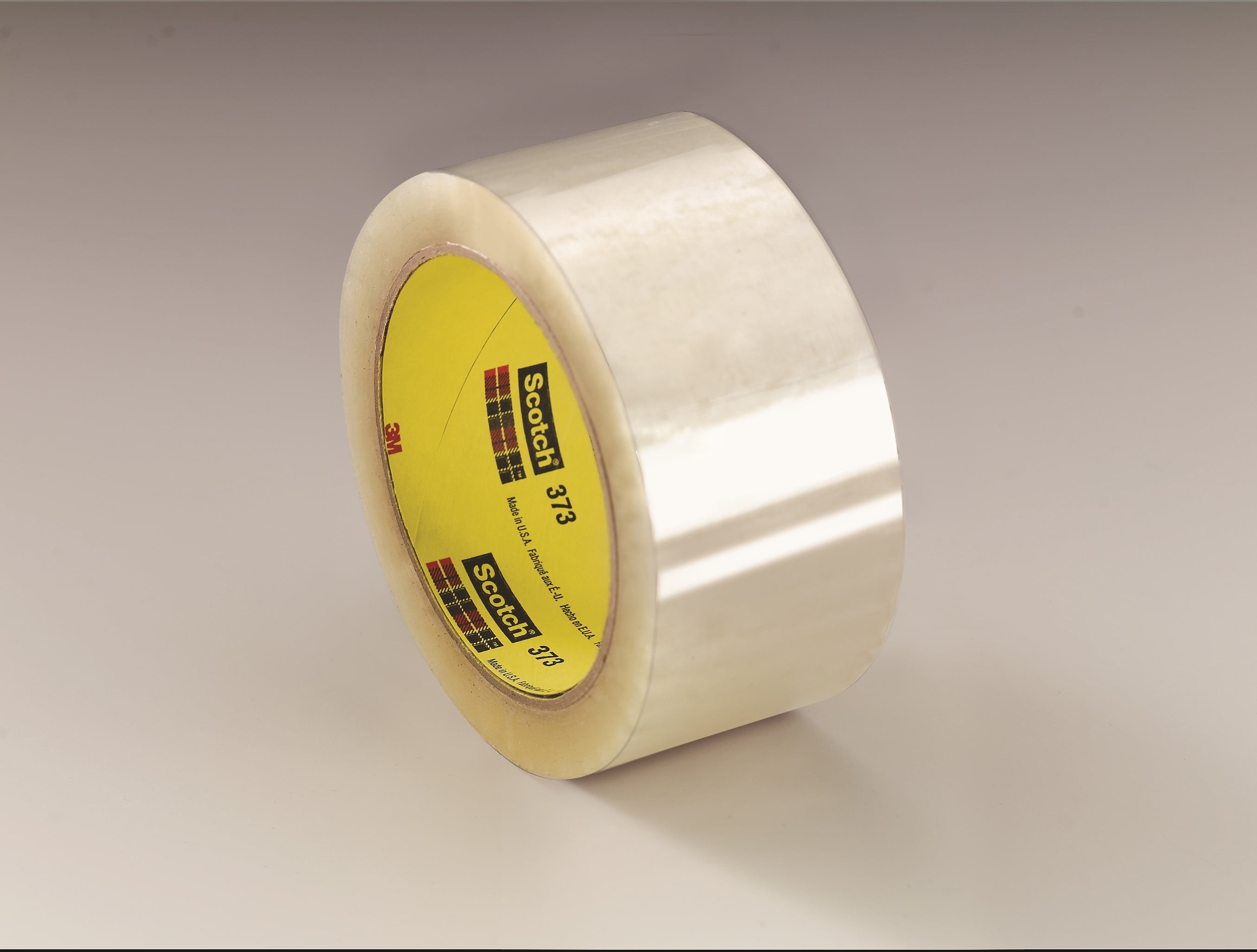 Scotch Box Sealing Tape 373 Clear, 36 mm x 50 m, 48 per case Bulk