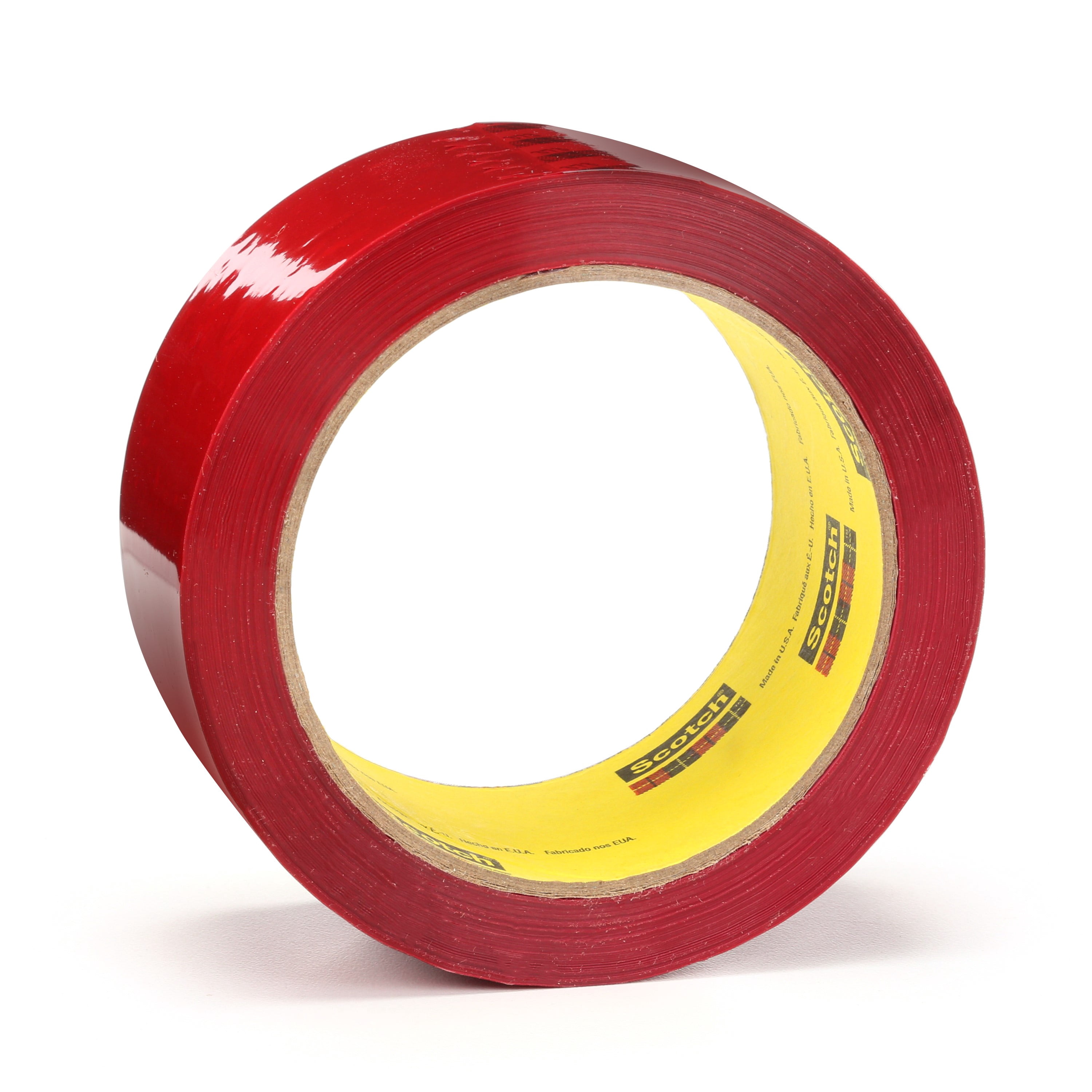 Scotch Box Sealing Tape 373 Red, 48 mm x 50 m, 36 per case Bulk
