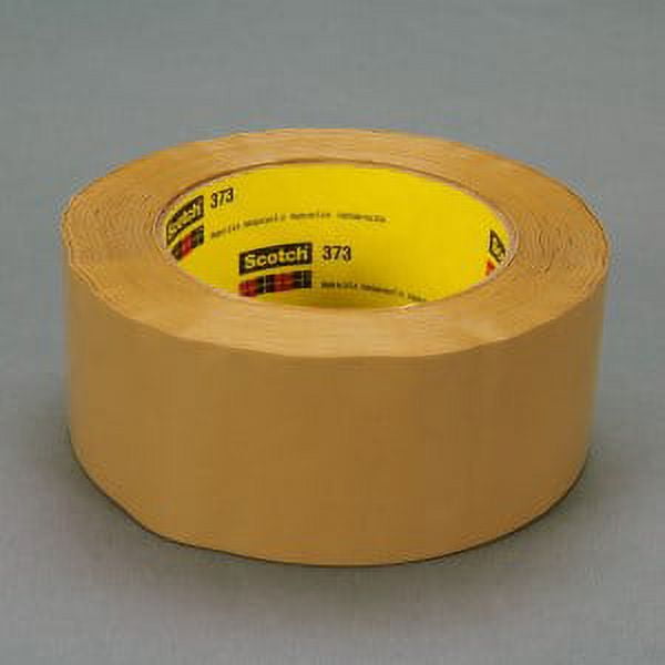 Scotch Box Sealing Tape 373 Tan, 72 mm x 914 m, 4 per case Bulk