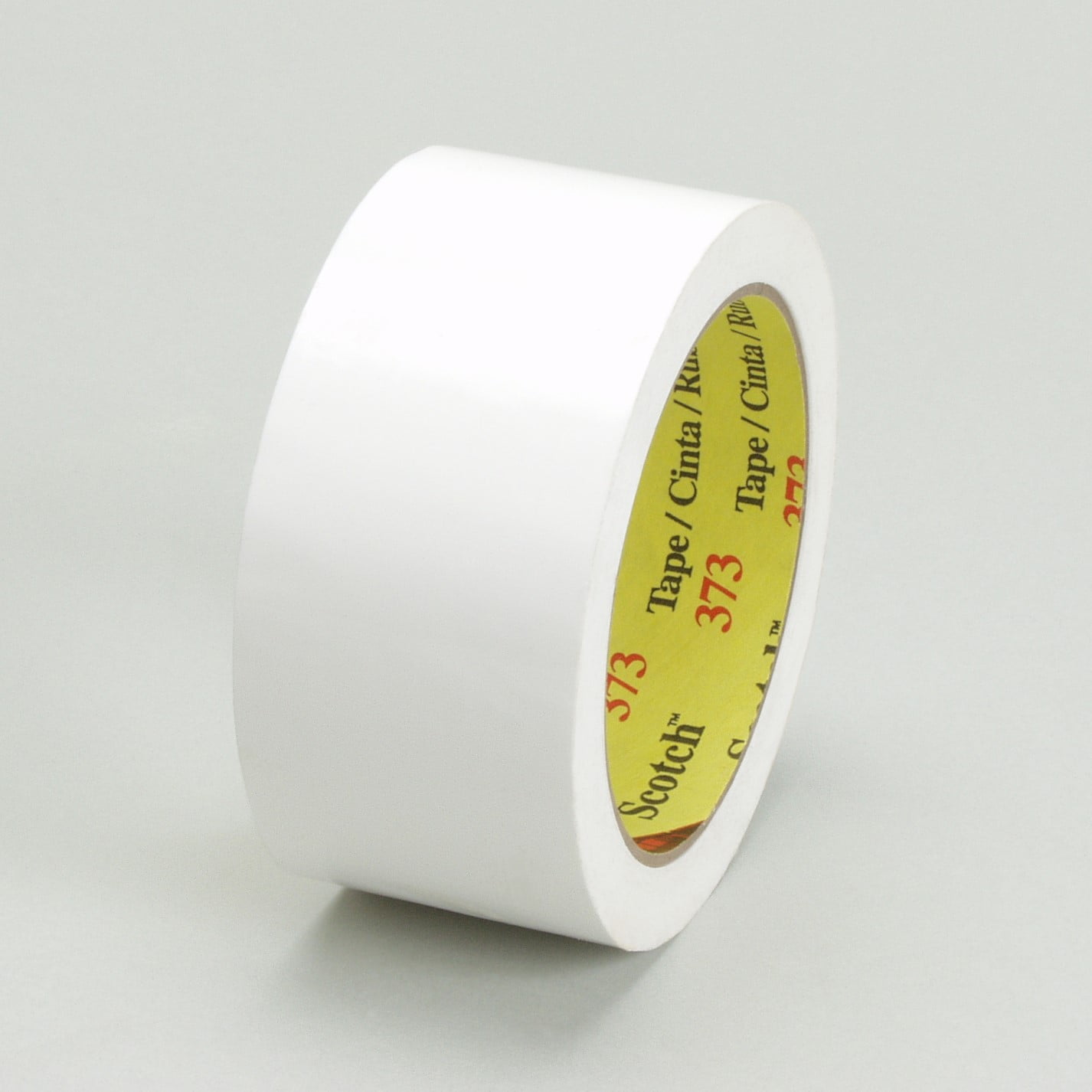 Scotch Box Sealing Tape 373 White, 48 mm x 50 m, 36 per case Bulk
