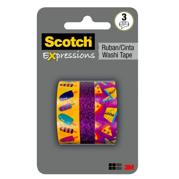 Scotch Brand Scotch Expressions Washi Tape 3-Pack