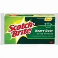 thumbnail image 1 of Scotch-Brite  2.8 x 4.5 in. Heavy-Duty Scrub Sponge, Yellow & Green - Pack of 9, 1 of 1