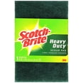 thumbnail image 1 of Scotch-Brite Heavy Duty Scour Pad - Antibacterial, Green - 6 in L, 3.85 in W, 1 of 3
