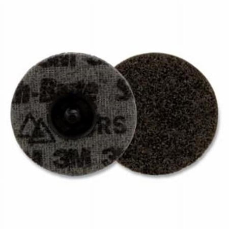 Scotch-Brite 3 in. 20000 RPM Roloc Precision Surface Extra Coarse Conditioning Disc, Dark Gray - Pack of 100