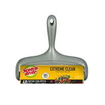 Scotch-Brite Extreme Clean Large Surface Lint Roller, 60 Sheets