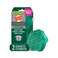 thumbnail image 1 of Scotch-Brite Advanced Scrub Dots Heavy Duty Scrubbers, 2 Scrubbers, 1 of 16