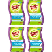 Scotch-Brite Clean & Rinse Scrubber - 2 ct, 4 Pack Total 8 sponges