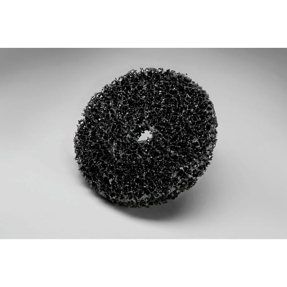 Scotch-Brite Clean and Strip Disc, CS-DC, SiC Extra Coarse, 4 in x 1/4 in, 25 per case