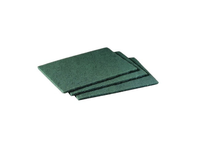 Commercial Scouring Pad, 6 x 9, Green, 20 Pads/Box, 3 Boxes/Carton Commercial Scouring Pad, 6 x 9, Green, 20 Pads/Box, 3 Boxes/Carton