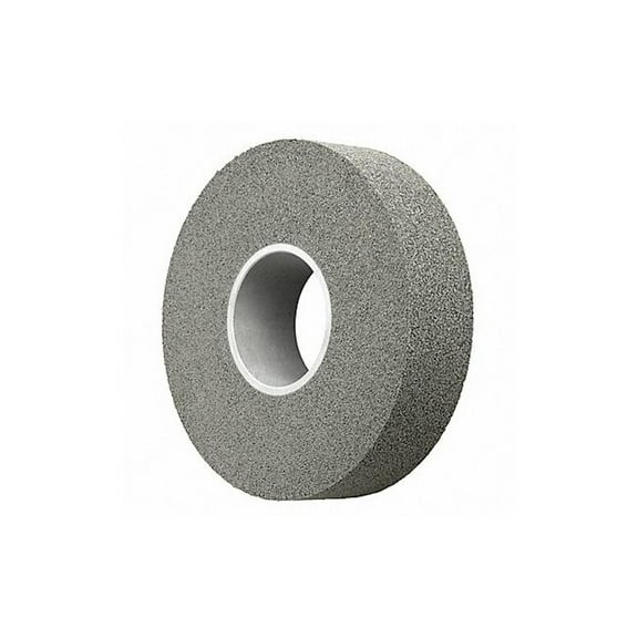 Scotch-Brite Convolute Wheel, 8 in Dia, 3/4 in W, 3 in Arbor Hole 7100062966