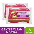 thumbnail image 1 of Scotch-Brite Delicate Care Non-Scratch Scrub Sponge, 6 Count, 1 of 7