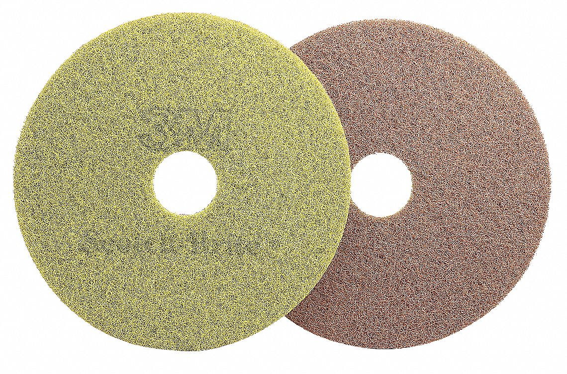 Sienna 20" Non-Woven Polyester Diamond Floor Pads, Pack of 5