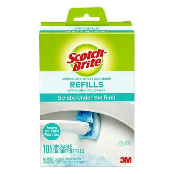Scotch-Brite Disposable Refills for Toilet Cleaning System, 558-RF-4, 4/1