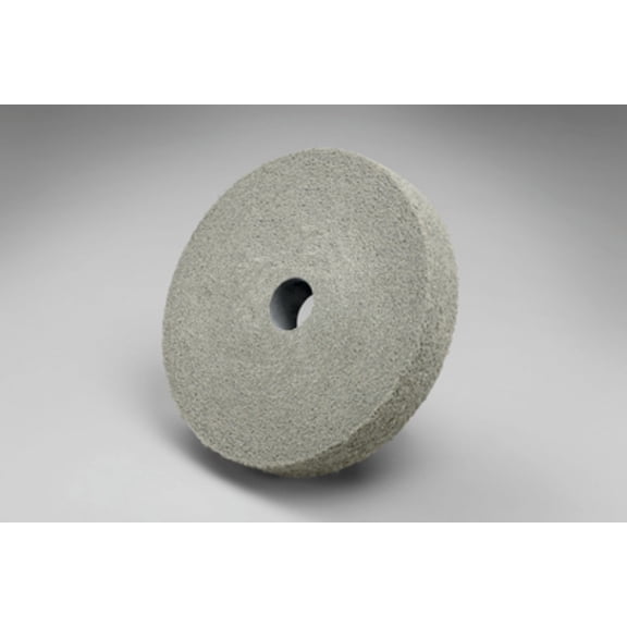 Scotch-Brite EX2 Deburring Wheel, X2-WL, 8S Medium, 6 in x 1 in x 1 in, 3 per case