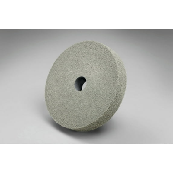 Scotch-Brite EX3 Deburring Wheel, X3-WL, 9S Fine, 6 in x 1 in x 1 in, 3 per case