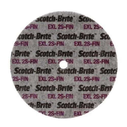 Scotch-Brite EXL Unitized Deburring Wheels - 3m s/b 3x1/4 6sfin048011-14752