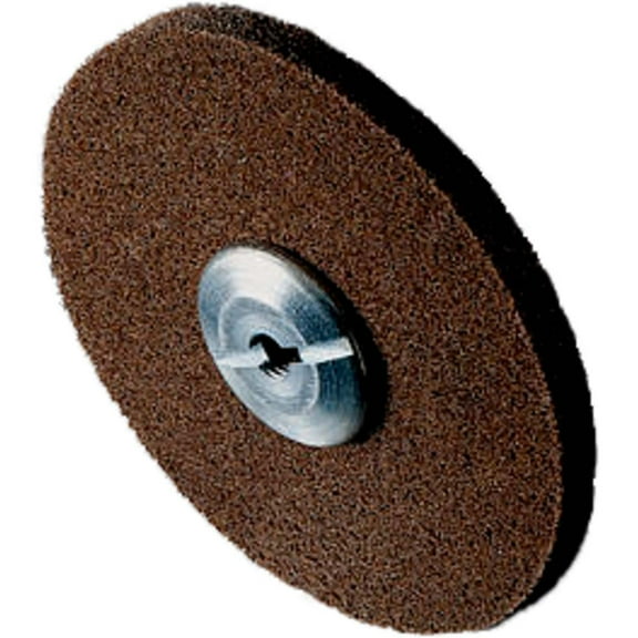 Scotch-Brite EXL Unitized Wheel, 6 in x 1/4 in x 1/2 in, 2S FIN