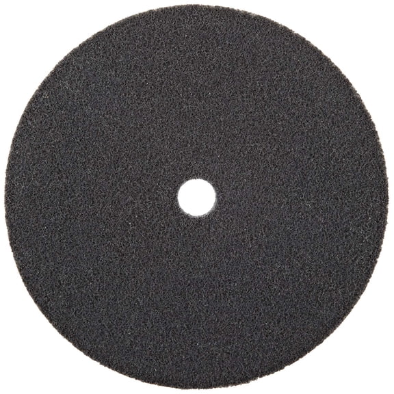 Scotch-Brite EXL Unitized Wheel, Silicon Carbide, 5000 rpm, 6" Diameter, 5/8" Arbor, 2S Fine Grit (Pack of 1)