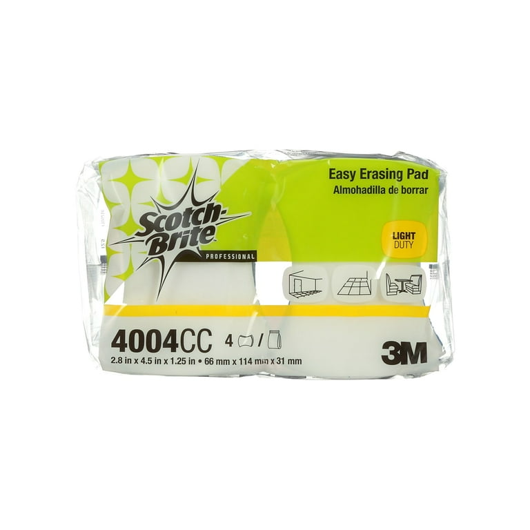 Easy Erasing Pad 4004, 2.8 x 4.5 x 1.2, Blue/White, 12/Carton