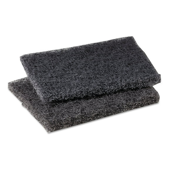 Scotch-Brite PROFESSIONAL 46 4 x 5.25 Griddle Polishing Pad - Gray (60/Carton)